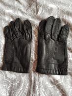 Leder heren handschoenen,  zwart, grote maat, Kleding | Heren, Mutsen, Sjaals en Handschoenen, Ophalen, Zo goed als nieuw, Handschoenen