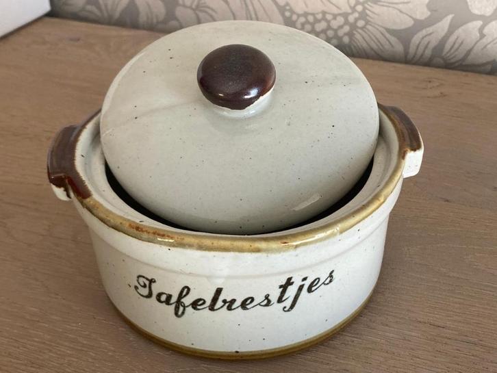 Keramiek potjes voor "tafelrestjes". Goede staat, Huis en Inrichting, Keuken | Servies, Zo goed als nieuw, Overige typen, Keramiek