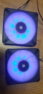2x Corsair iCUE ML120 RGB ELITE, Computers en Software, Computerkoelers, Ophalen of Verzenden, Gebruikt, Waterkoeling