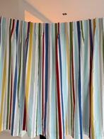 2x Verduisterend gordijn kinderkamer incl rails en haakjes, 200 cm ou plus, Autres couleurs, Comme neuf, Enlèvement