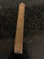 Bracelet 19 cm et 2,5 cm plaqué or, Ophalen, Zo goed als nieuw