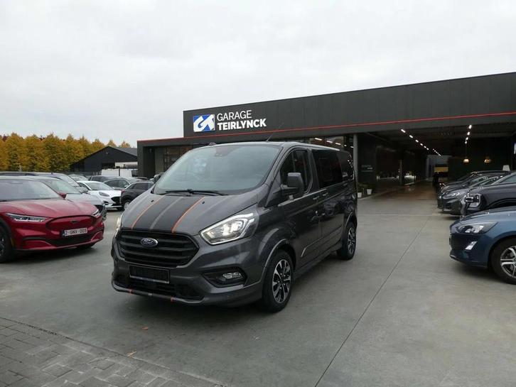 Ford Transit Custom L1 5pl 2.0 TDCi 185pk Automaat SPORT '21, Auto's, Bestelwagens en Lichte vracht, Bedrijf, Te koop, ABS, Achteruitrijcamera