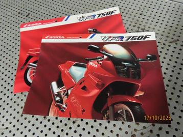 Mooie combi folder openklapmodel Honda VFR750F-VFR 750 F '89 beschikbaar voor biedingen