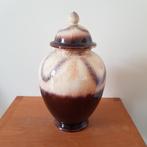 Vaas, pot met deksel in keramiek, 30 cm hoog, Antiek en Kunst, Antiek | Keramiek en Aardewerk, Ophalen of Verzenden