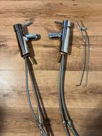 Wastafelkraan Hansgrohe 2x, Ophalen of Verzenden, Zo goed als nieuw, Chroom