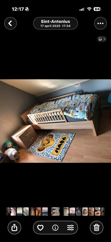 Bed met lattenbodem, Maison & Meubles, Chambre à coucher | Lits, Comme neuf, Enlèvement