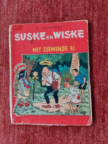 strip Suske en Wiske 1ste druk: Het zoemende ei beschikbaar voor biedingen