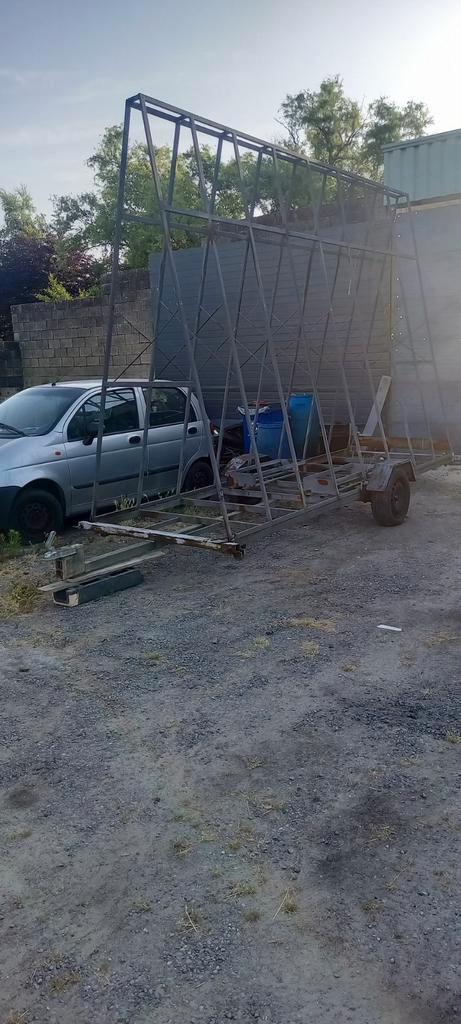 Aanhangwagen reclamewagen, Auto diversen, Aanhangers en Bagagewagens, Gebruikt, Ophalen