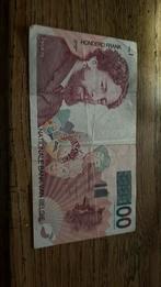 Billet 100 francs belge James-Ensor 1860-1949, Postzegels en Munten, Munten en Bankbiljetten | Verzamelingen, Ophalen