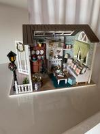 Miniatuur kerst huisje (handmade diy ) crafts, Verzamelen, Ophalen, Zo goed als nieuw, Poppenhuis