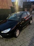 Peugeot 206 (KEURING + ingebouwd scherm), Auto's, Zwart, Zwart, Particulier, USB