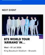 1 billet BTS - siège platine - Bruxelles jour 1, Tickets & Billets