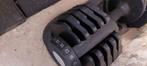 Verstelbare dumbbells 25kg, Sport en Fitness, Ophalen, Zo goed als nieuw, Metaal