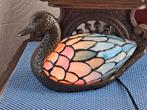 Vintage Eend Lamp Glas In Lood Tiffany Stijl Vintage Lamp, Ophalen