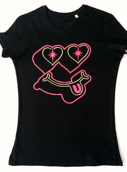 Bella Stella : T-shirt / shirt zwart / GF-18 / M / nieuw, Kleding | Dames, T-shirts, Nieuw, Maat 38/40 (M), Zwart, Korte mouw