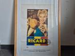 Vintage Poster Ricard, Verzamelen, Ophalen of Verzenden, Zo goed als nieuw