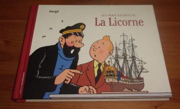 bd tintin format à l'italienne les vrais secrets de la licor