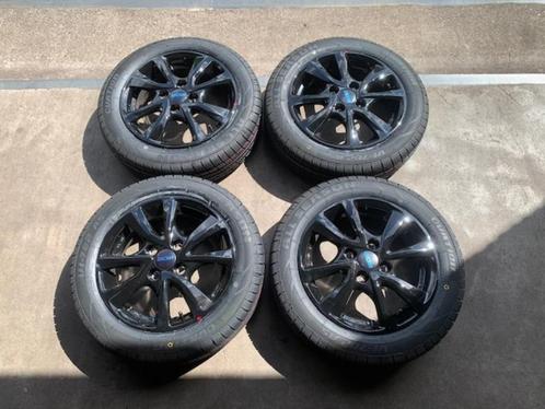 NIEUWE C1 107 AYGO VELGEN + ALL SEASON BANDEN 155 65 R14, Auto-onderdelen, Ophanging en Onderstel, Citroën, Daihatsu, Peugeot
