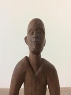 Houten beeldje H-41 cm, Antiek en Kunst, Ophalen