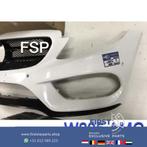 W205 AMG Voorbumper Mercedes C Klasse 2014-2018 + onderlip, Auto-onderdelen, Gebruikt, Voor, Mercedes-Benz, Ophalen of Verzenden