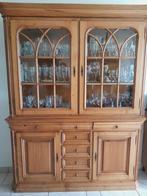 Glaskast - Vitrine, Maison & Meubles, Armoires | Vitrines, 25 à 50 cm, 150 à 200 cm, Enlèvement, Utilisé