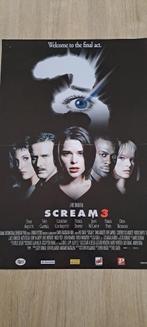 Affiche Scream 3, Collections, Enlèvement ou Envoi, Utilisé, A1 jusqu'à A3, Cinéma et TV