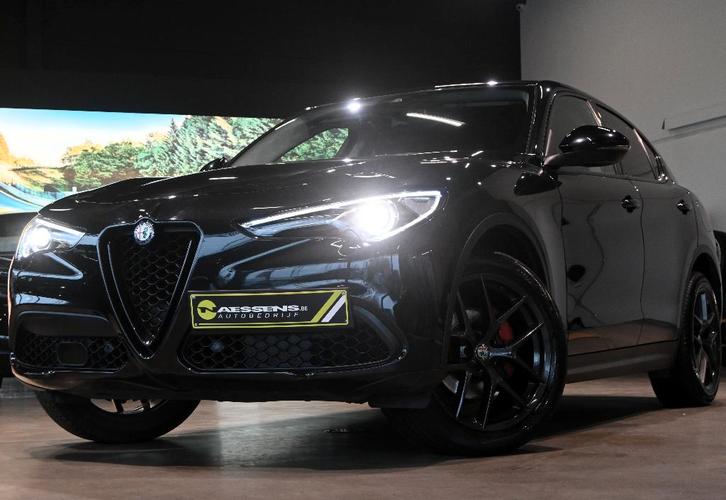 Alfa Romeo Stelvio Q4 2.0T AWD **LED/LEDER/CAM/DAB/NAV/CC**, Auto's, Alfa Romeo, Bedrijf, Te koop, Stelvio, 4x4, ABS, Achteruitrijcamera
