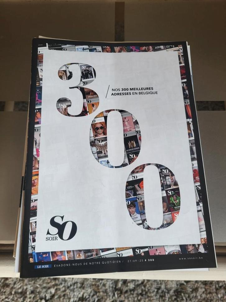 57 magazines So (supplément Le Soir), Livres, Journaux & Revues, Enlèvement ou Envoi