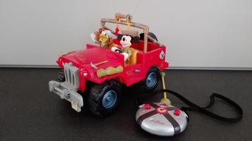 Disney Mickey's Adventure Jeep met afstandsbediening 