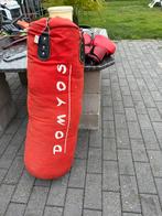 Bokszak + bokshandschoenen, Sport en Fitness, Ophalen, Bokszak