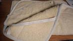 1 pers schapenwol matras onderlegger 90 x 2m, Huis en Inrichting, Eenpersoons, Beige, Overige typen, Ophalen of Verzenden