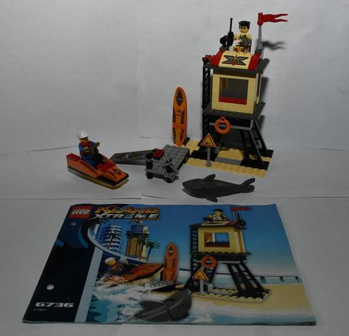 LEGO Set nr. 6736 - Beach Lookout (100% Compleet), Enfants & Bébés, Jouets | Duplo & Lego, Utilisé, Lego, Ensemble complet, Enlèvement ou Envoi
