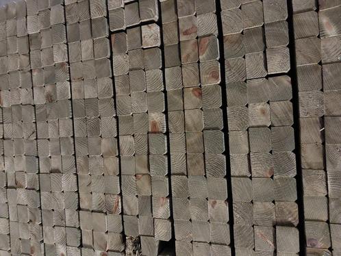 grenen geimpregneerd 27x35x2,55m lang pak 1   690 stuks  176, Tuin en Terras, Palen, Balken en Planken, Ophalen