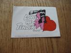 Elvis Love Me Tender... La Vache Qui Rit 1981 Sticker, Ophalen of Verzenden, Nieuw, Film, Tv of Omroep