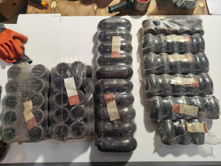 +GF+ PVC koppelingen 50mm – partij van 68 stuks – nieuw, Doe-het-zelf en Bouw, Buizen en Afvoer, Nieuw, PVC, Ophalen
