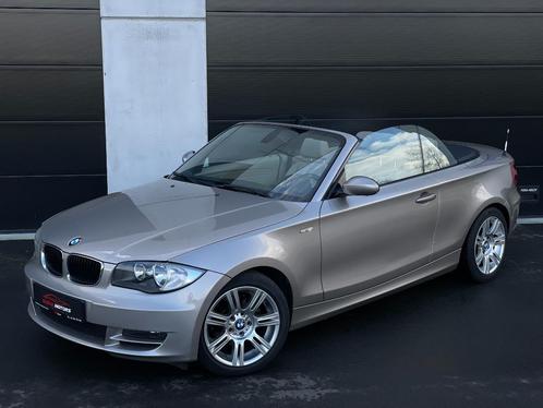 BMW 120i Benzine Cabriolet 163PK | Leder | 110.000 KM, Auto's, BMW, Bedrijf, Te koop, 1 Reeks, ABS, Airbags, Airconditioning, Alarm