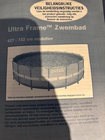 Intex zwembad met warmtepomp, zoutfilter en toebehoren, Enlèvement, Utilisé, Chauffage