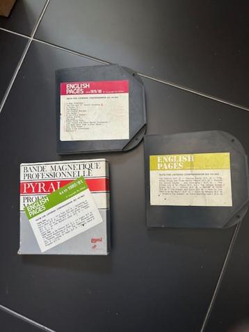 geluidsbanden vintage english pages van de sikkel, Enlèvement ou Envoi, Audio et Vidéo