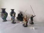 Chinese vissers/Chinese fisherman Figures and vases, Ophalen