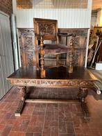 Antieke bureau in Tudorstijl, Antiek en Kunst, Ophalen