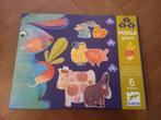 Jeu puzzle géant Djeco animaux de la ferme, Enlèvement, Comme neuf