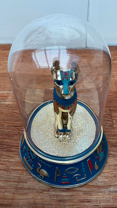 The Sacred Bast Cat uit de Franklin Mint collectie, Verzamelen, Beelden en Beeldjes, Zo goed als nieuw, Ophalen of Verzenden
