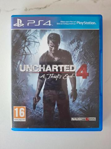 UNCHARTED 4: A Thief’s End, PS4 beschikbaar voor biedingen