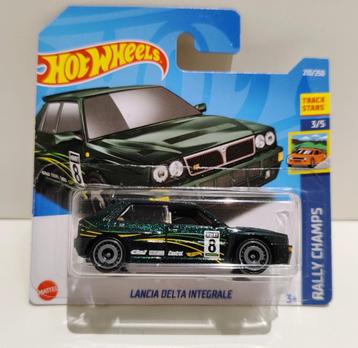 Hot Wheels Lancia Delta Integrale Groen Metallic (2022) beschikbaar voor biedingen