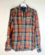 Geruit hemd Springfield maat 38 - €5, Blauw, Zo goed als nieuw, Springfield, Halswijdte 39/40 (M)