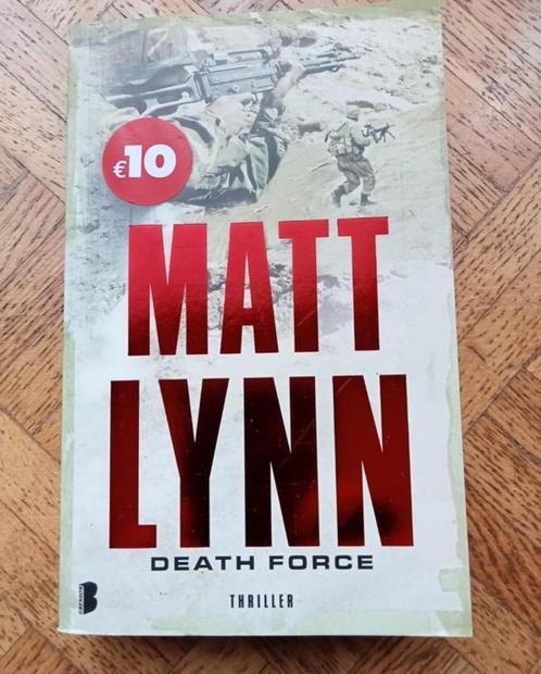 Matt Lynn: Death force, Boeken, Thrillers, Gelezen, Ophalen of Verzenden