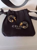 Céline translucent hoops, Ophalen of Verzenden, Zo goed als nieuw, Goud, Goud