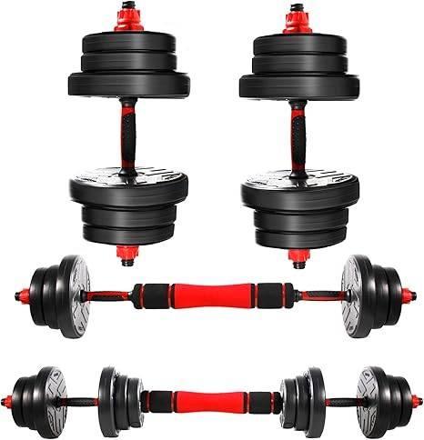 Verstelbaar halters | 2 X 20kg | GRATIS LEVERING, Sport en Fitness, Fitnessmaterialen, Nieuw, Halterschijven, Armen, Borst, Verzenden