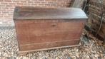 18de eeuwse antieke kist met schuif, Ophalen, Gebruikt