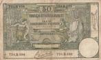 50 FRANK TYPE 1909 MONTALD MET ARABESK 18.5.23, Ophalen of Verzenden